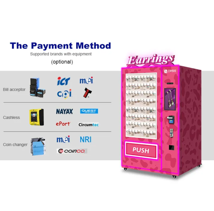 Vending Machines Skin Care Perfume Products Vending Machine Cosmetics Combo Vending Machine