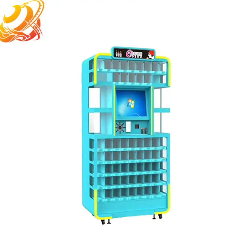 Indoor Coin Operated Arcade Makeup Game Vending Machine Lipstick Vending Machine