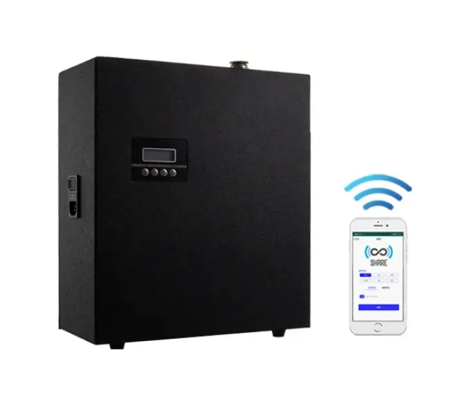 Automatic Spray Hotel Lobby Metal Scent Fragrance Wi-Fi Diffuser Machine