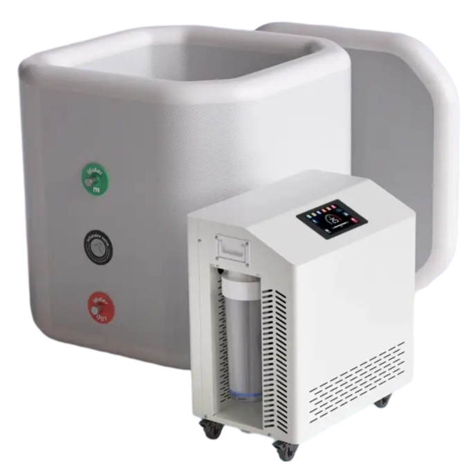 Cold Plunge 1/2hp 3/4hp 1hp 2hp With Chiller Portable Ozone Water Chiller Ice Bath