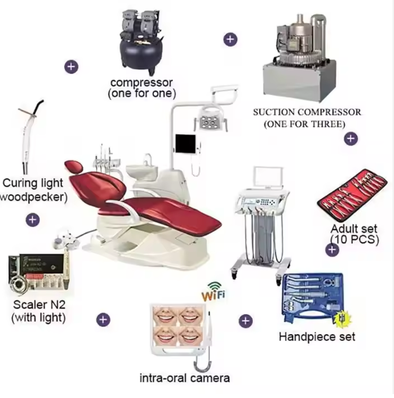 Medical Electric Dental Chair Unit Dental Equipment  Of Dental Unit