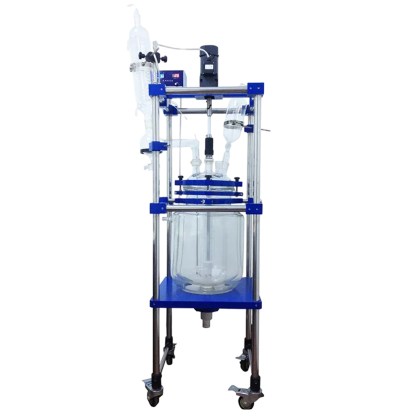 Chemical Machinery Pilot Plant: 10L & 25L Jacketed Glass Biodiesel Reactor