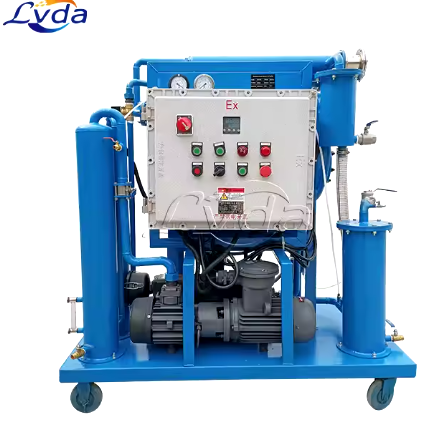 High-Flow Vacuum Dehydration Biodiesel Oil Filter Machine