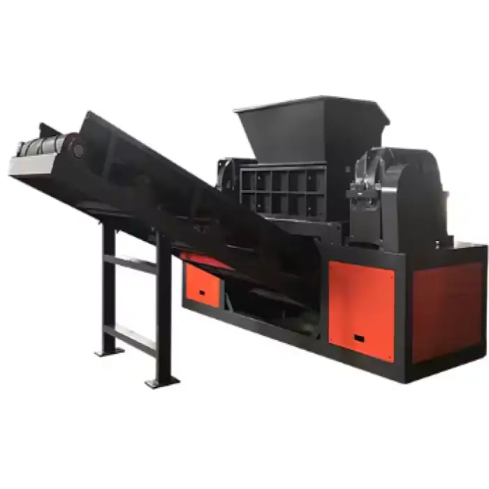 Waste Tire Recycling Shredder Machine