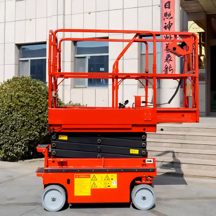 Hydraulic Scissor Lift for Aerial Maintenance and Construction