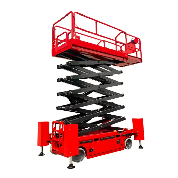 Hydraulic Scissor Lift for Aerial Maintenance and Construction