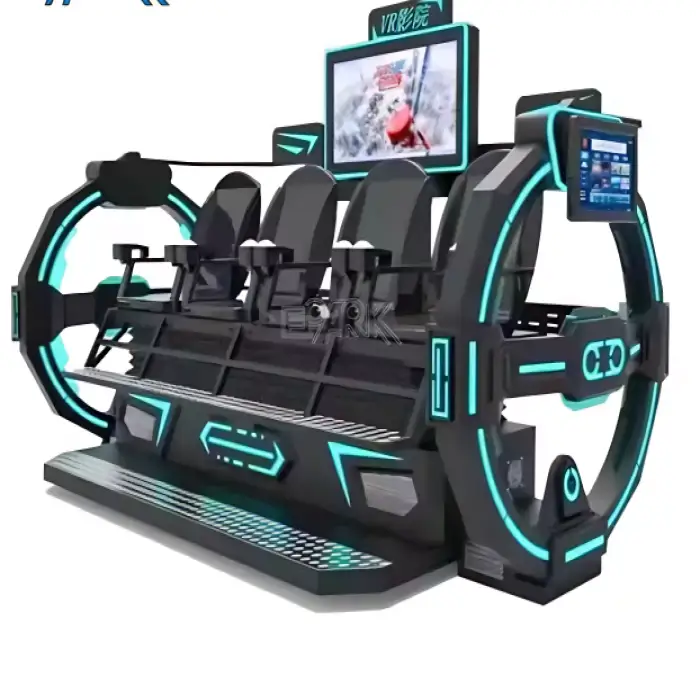 9D VR 6 Seats Virtual Reality Game Simulator