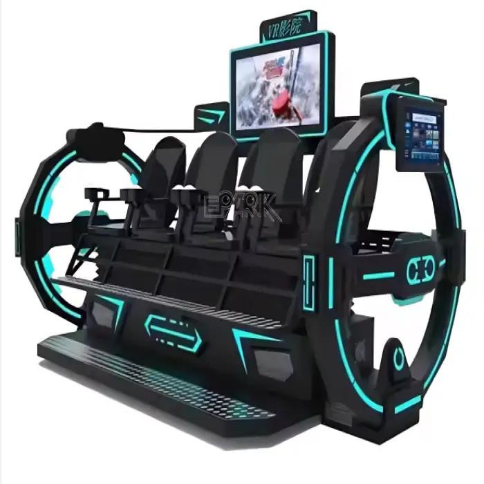 9D VR 6 Seats Virtual Reality Game Simulator