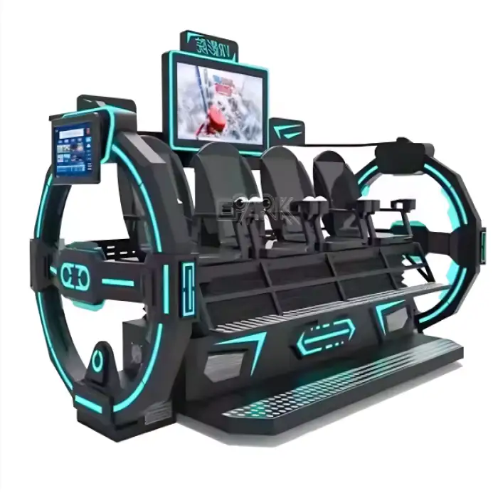 9D VR 6 Seats Virtual Reality Game Simulator