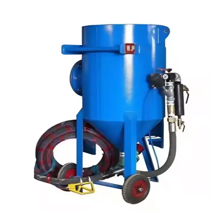 Mobile Sanding Machine Surface Rust Removal Paint Removal  Sandblasting Machine