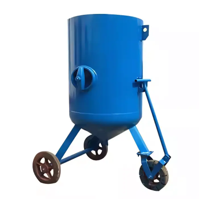 Mobile Sanding Machine Surface Rust Removal Paint Removal  Sandblasting Machine