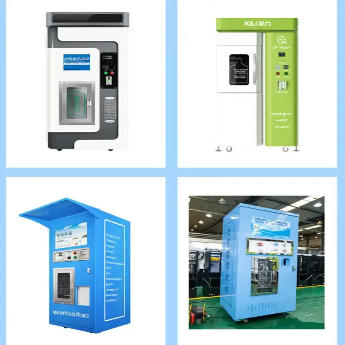 Water vending machine with card payment system