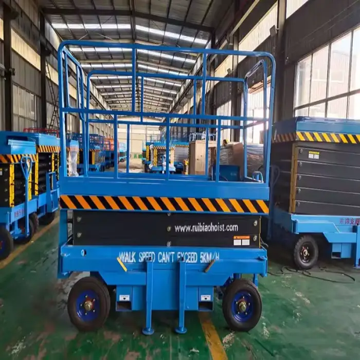 500kg Mobile Diesel Scissor Lift  - Model: QYCY0.5-6