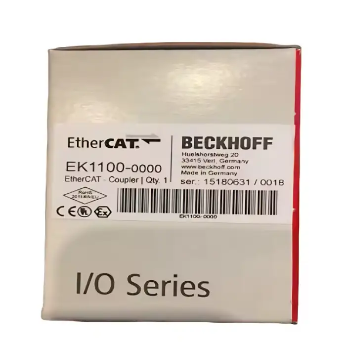 Beckhoff EtherCAT Coupler EK1100