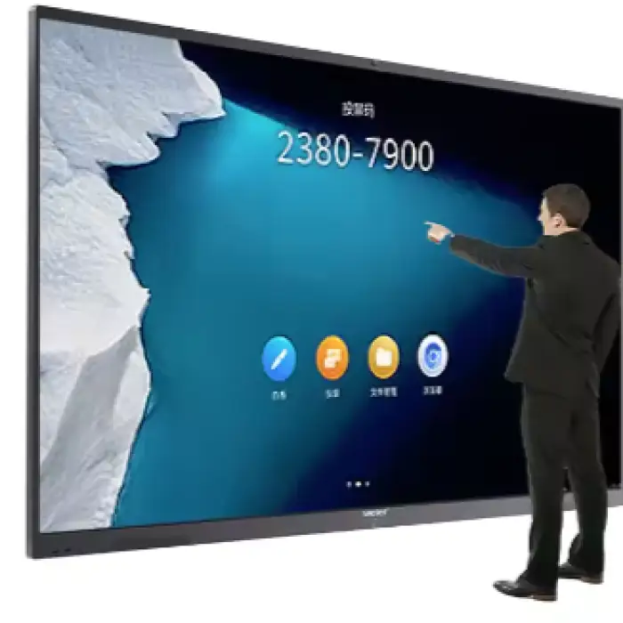 86 Inch Multi Touch Screen Monitor Educational Training Equipment Interactive Smart Board Flat Panel