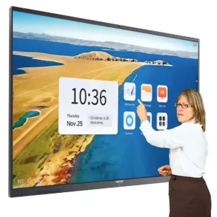 86 Inch Multi Touch Screen Monitor Educational Training Equipment Interactive Smart Board Flat Panel