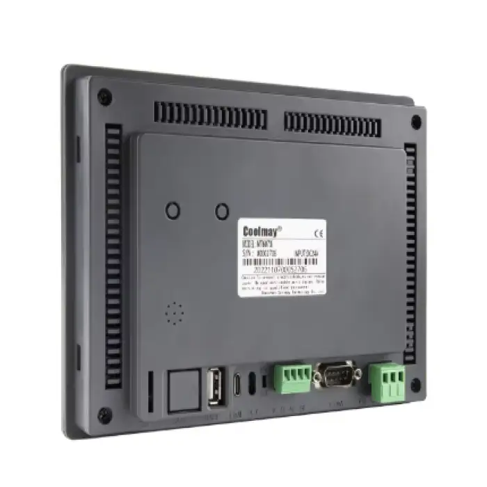 Coolmay 7"TFT PLC EX3G Series Relay and Transistor Mixed Outputs HMI All In One Display Industrial Automation Controller