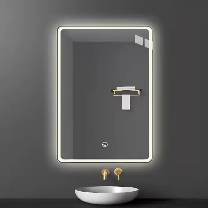 Smart Bathroom Mirror with LED Light – Modern Elegance for Everyday Use