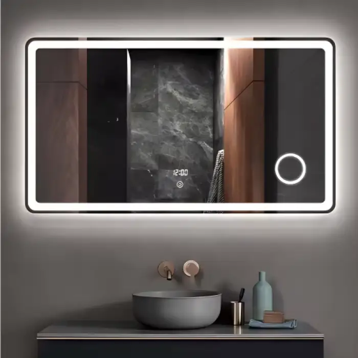 Smart Bathroom Mirror with LED Light – Modern Elegance for Everyday Use