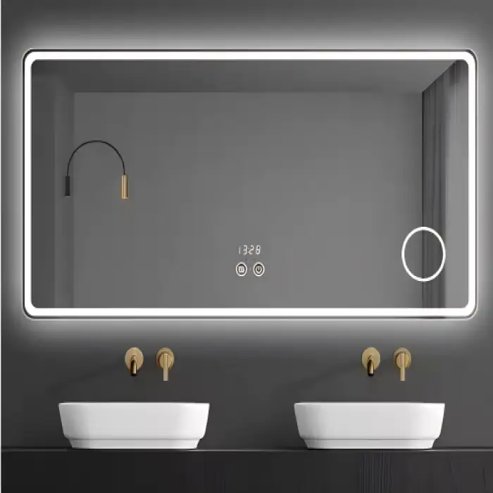 Smart Bathroom Mirror with LED Light – Modern Elegance for Everyday Use