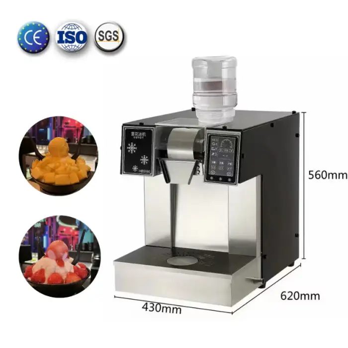 Milk Ice Machine - Snowflake Bingsu Maker for Coffee, Milk Tea, Restaurants