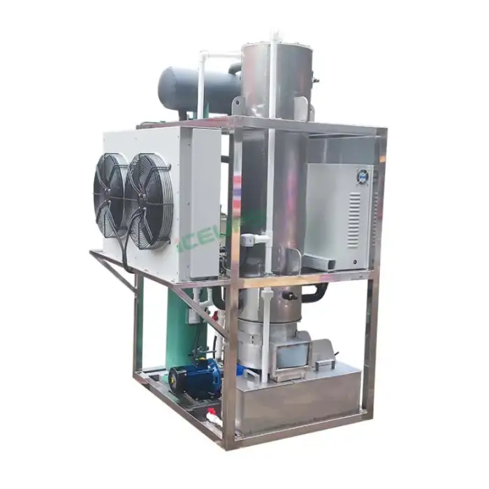 Industrial Ice Tube Maker Machine - Commercial Automatic 1 Ton to 20 Ton Capacity