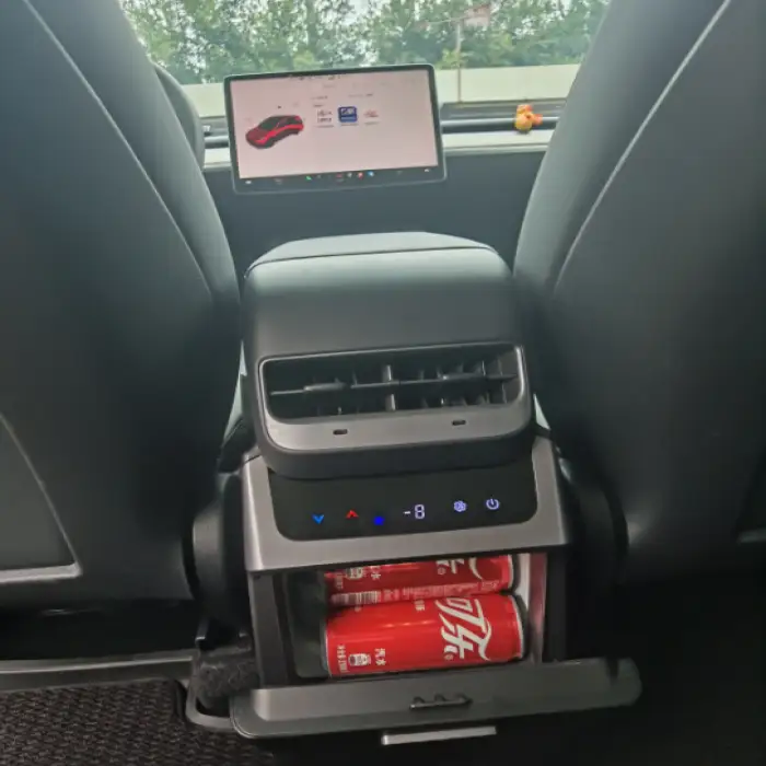 Portable Car Fridge for Tesla Model Y - Electric Vehicle Accessories