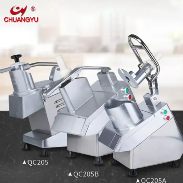 Electric Vegetable Slicer Cutter Potato Cube Chips Carrot Melon Dicing Cutting Machine