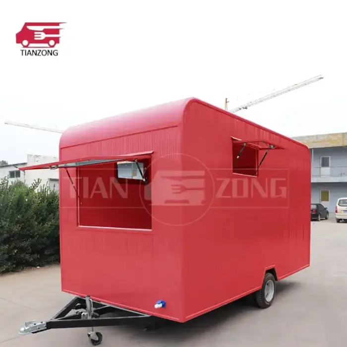 Catering Trailer CE ISO Imbisswagen – Customized Mobile Food Truck Fully Equipped