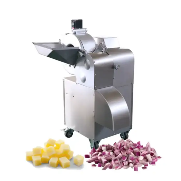 CHD100 Automatic Vegetable Potato Carrot Onion Tomato Coconut Mango Cube Dicer Cutting Machine