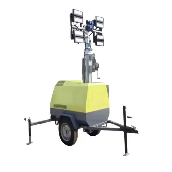 7m Light Tower with Changchai Diesel Engine - Model: 4VA4000