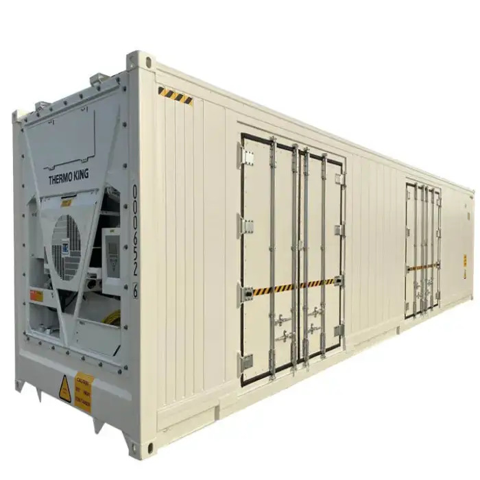 2 Side Door Opening Thermo King Refrigerator Freezer Cold Storage Room 40ft Reefer Container