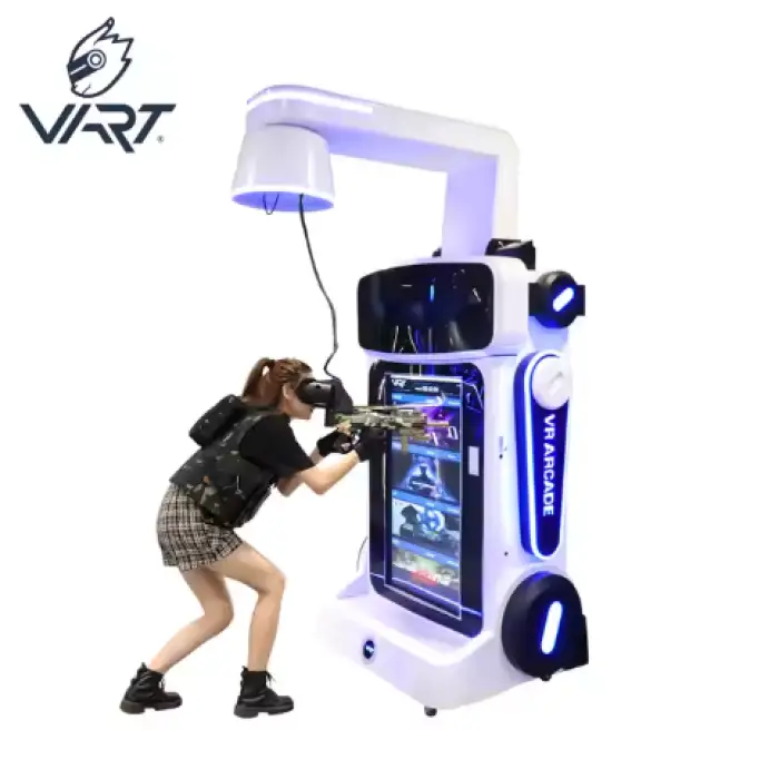 VART VR Simulator Virtual Reality 9D VR Shooting Game VR Arcade Machine for Amusement