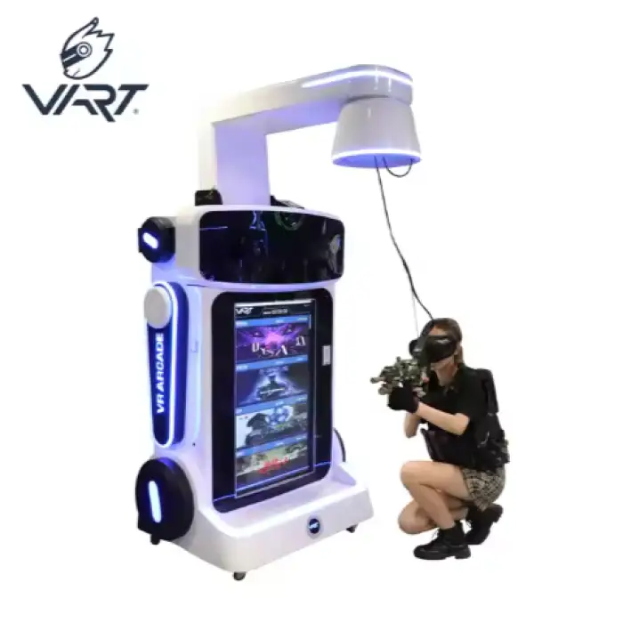 VART VR Simulator Virtual Reality 9D VR Shooting Game VR Arcade Machine for Amusement