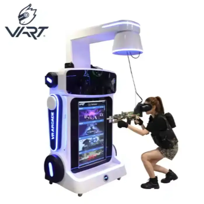 VART VR Simulator Virtual Reality 9D VR Shooting Game VR Arcade Machine for Amusement