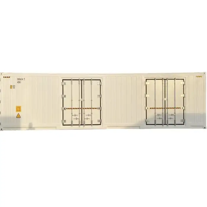 2 Side Door Opening Thermo King Refrigerator Freezer Cold Storage Room 40ft Reefer Container