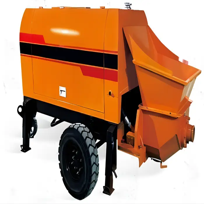 Diesel Trailer Mounted Concrete Pump