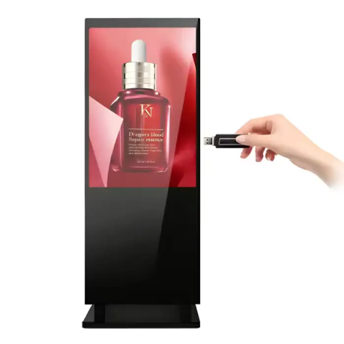 Vertical Advertising Machine | Digital Display Kiosk | Touchscreen LCD for Retail, Mall, Airport