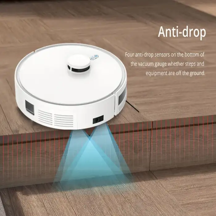 Smart Home Appliances Electric Robotic Vacuum Cleaner Mop Suction Hard Floor Sweeping Self Cleaning Robots