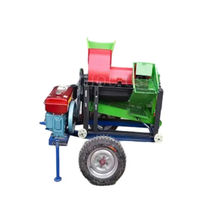 Diesel Engine Maize Peeler, Soya Beans, Sweet Corn, Sorghum Sheller Cum Husk Remover