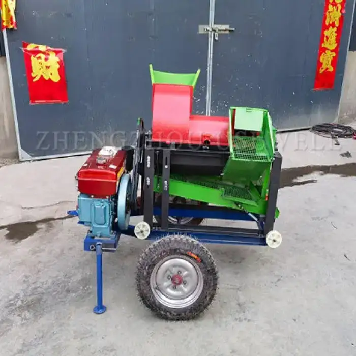 Diesel Engine Maize Peeler, Soya Beans, Sweet Corn, Sorghum Sheller Cum Husk Remover