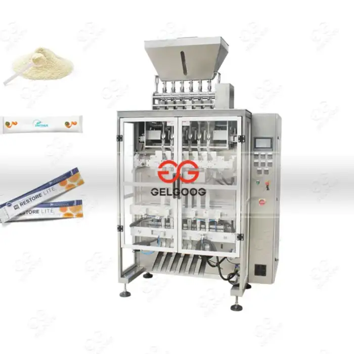 High Speed Fully Automatic Multi Lane Milk Coffee Powder Packing Machine