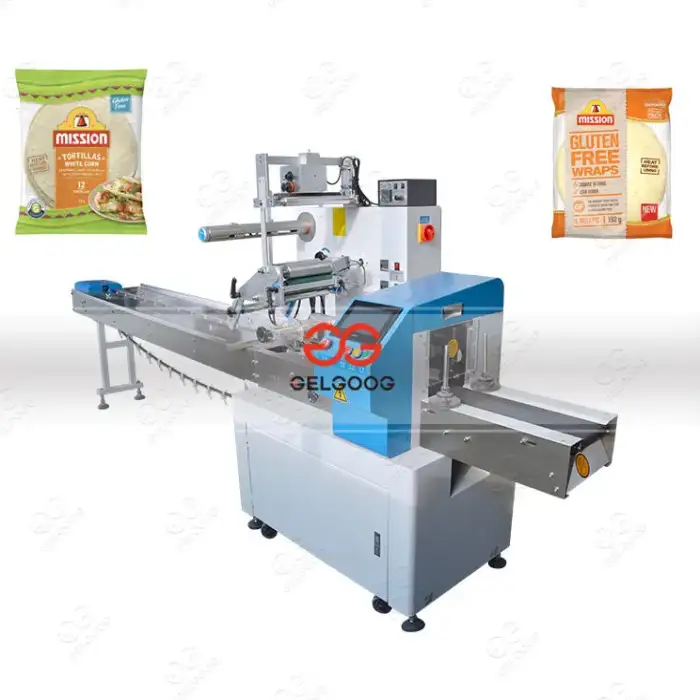 Horizontal Flowing Corn Bar Mini Cake Packing Machine