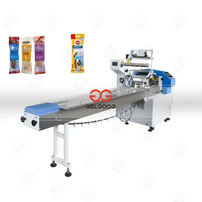 Horizontal Flowing Corn Bar Mini Cake Packing Machine