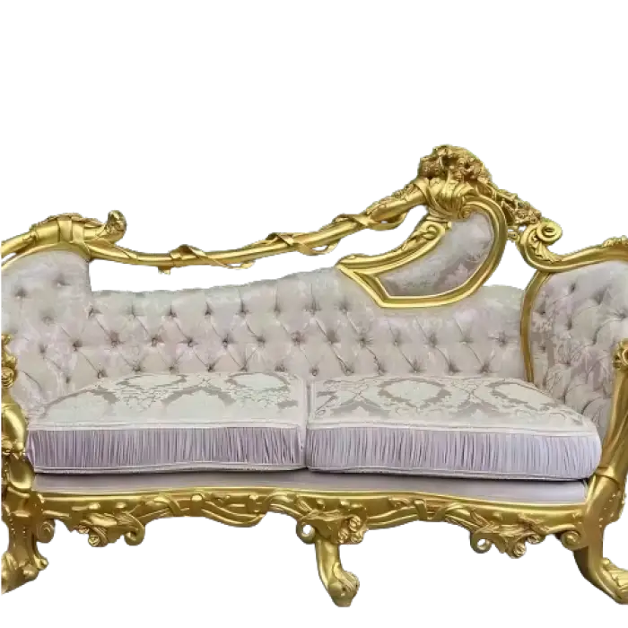 Wedding Modern Leather King Throne Sofa Chair