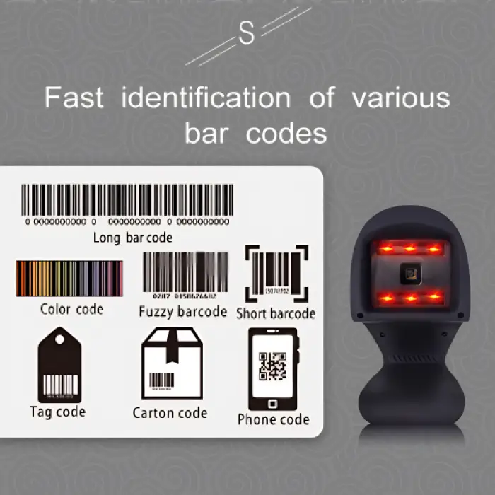 360 Degree Omni Directional 2D PDF417 Barcode Scanner – Efficient, Fast, and Accurate