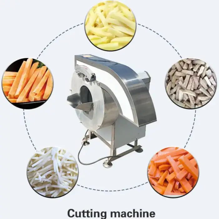 TCA Industrial Slicing Machine For Potato Chips Electric Potato Chips Slicer