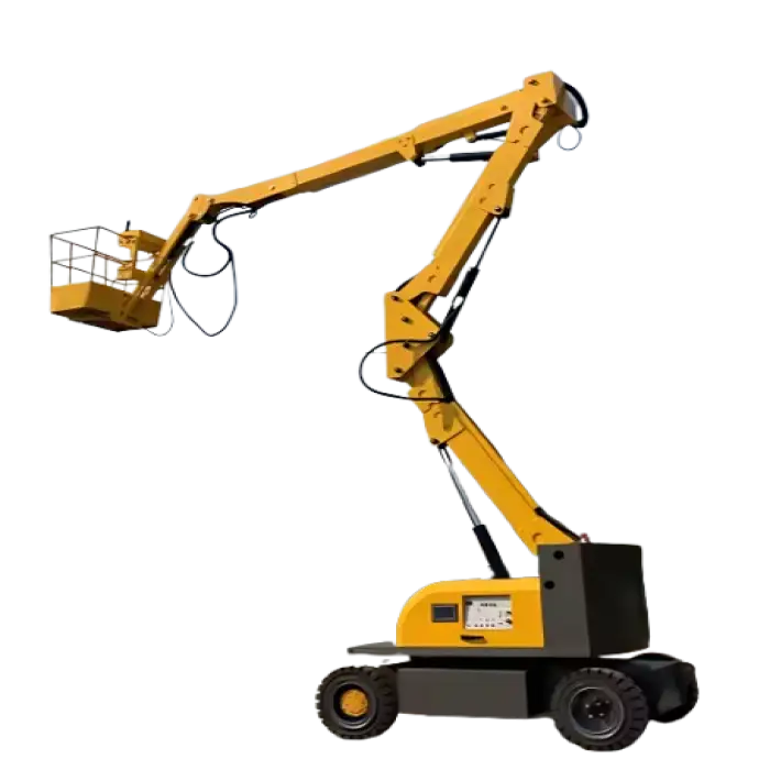 Self-Propelled Curved Arm Lift – Hydraulic Elevating Platform for Various Applications