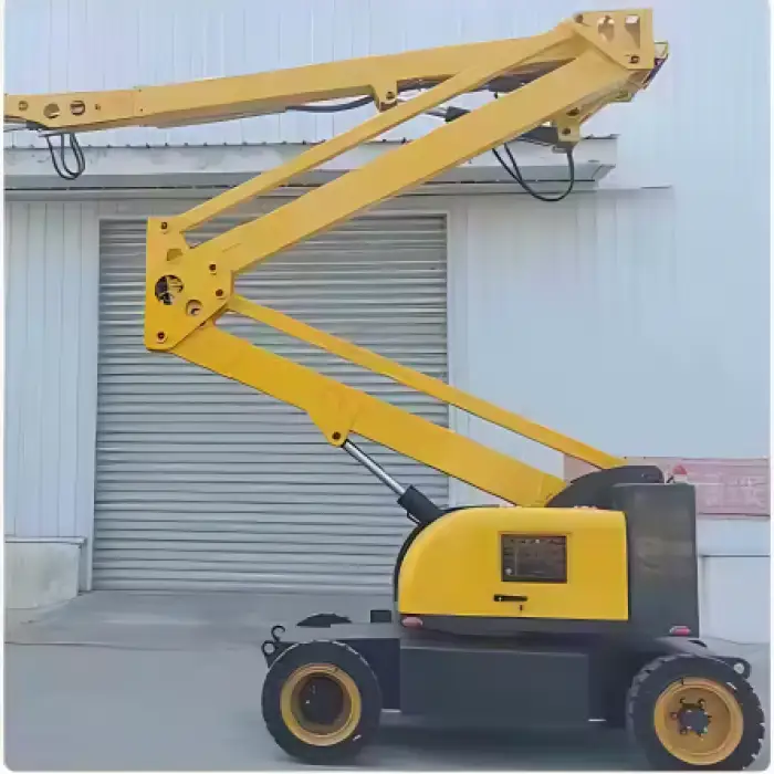 Self-Propelled Curved Arm Lift – Hydraulic Elevating Platform for Various Applications