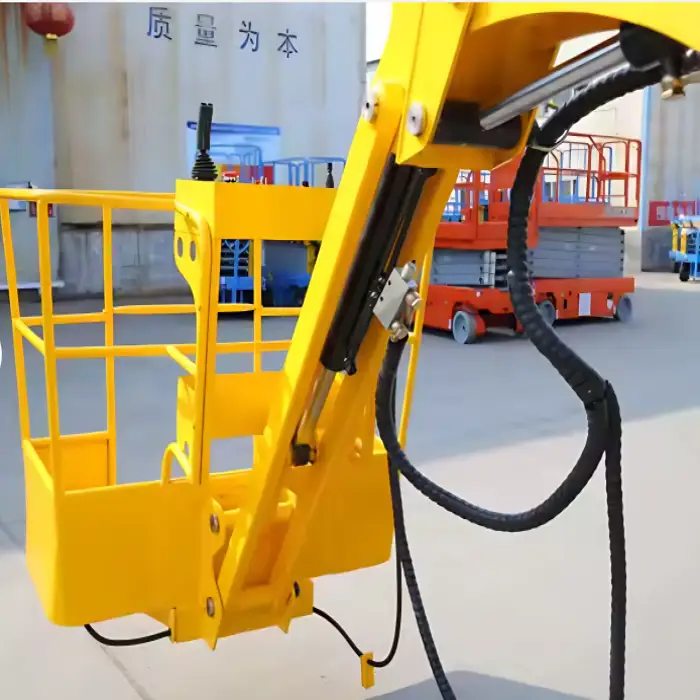 Self-Propelled Curved Arm Lift – Hydraulic Elevating Platform for Various Applications